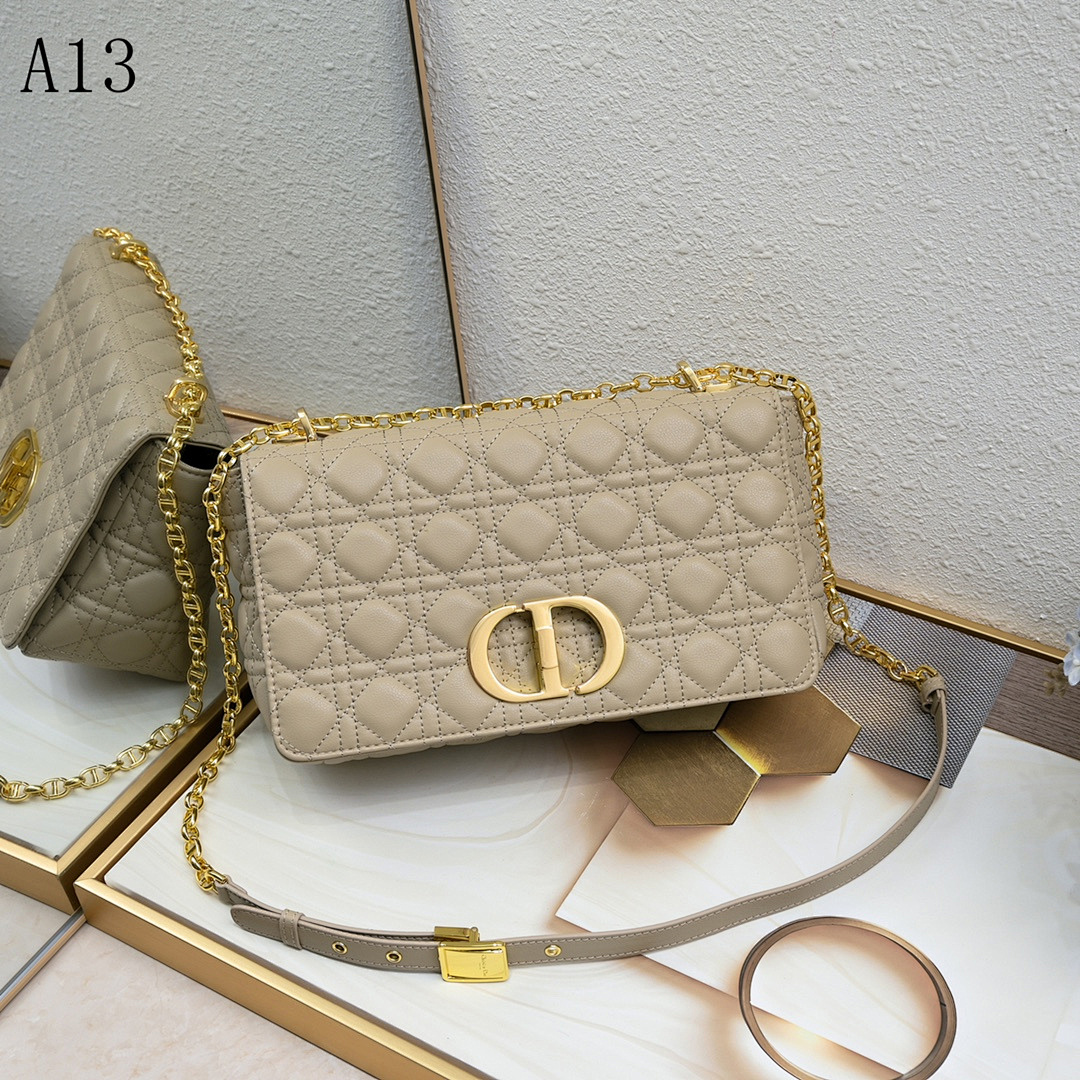 Diiior – Lady Diiior – Medium Quilted Shoulder Bag #1228