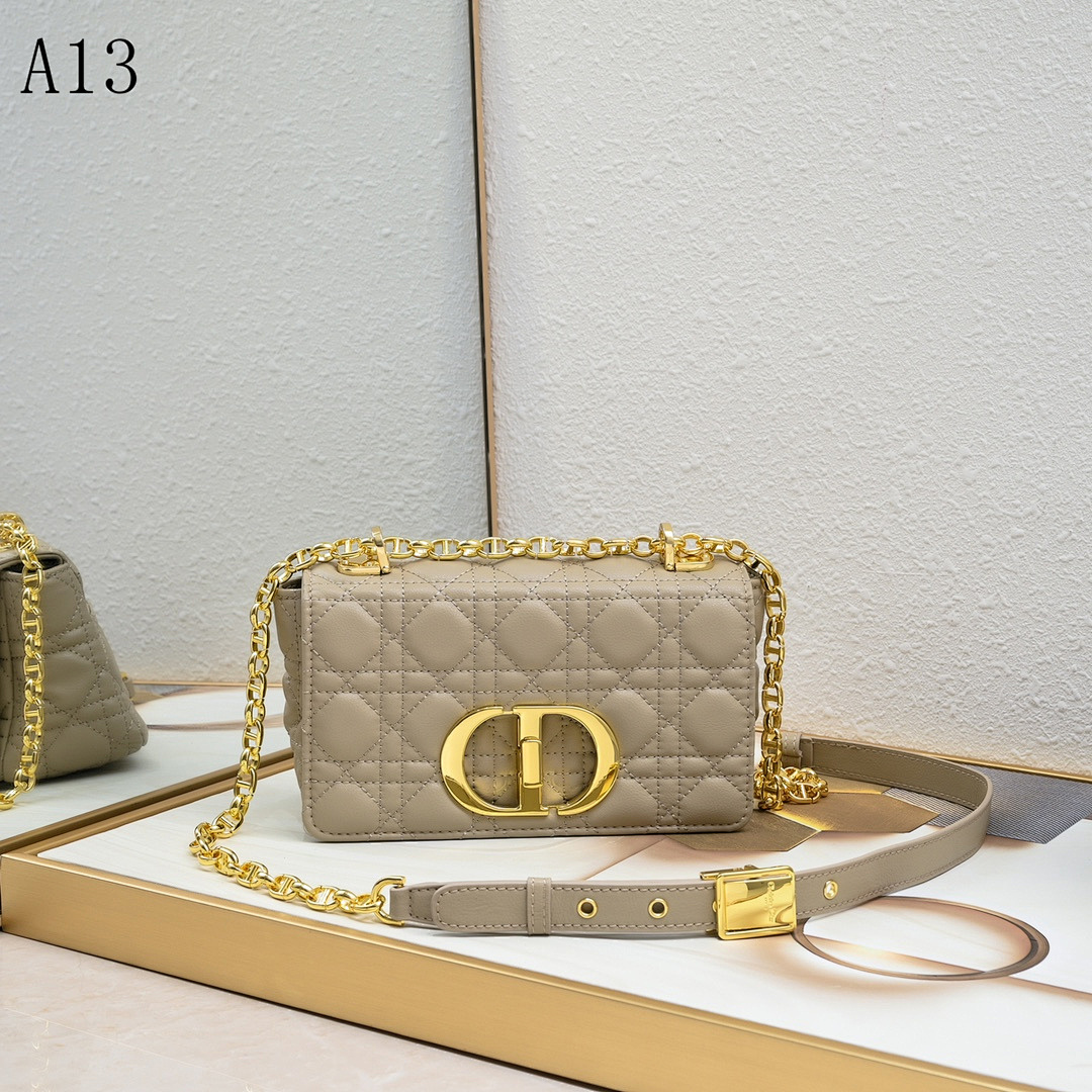Diiior Lady Diiior Mini Quilted Shoulder Bag #1224