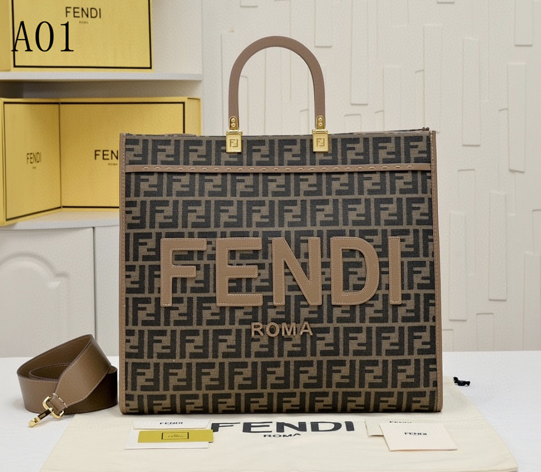 FENDII - Peekaboo Tote Bag #2280 1 FENDI – Peekaboo Tote Bag #2280