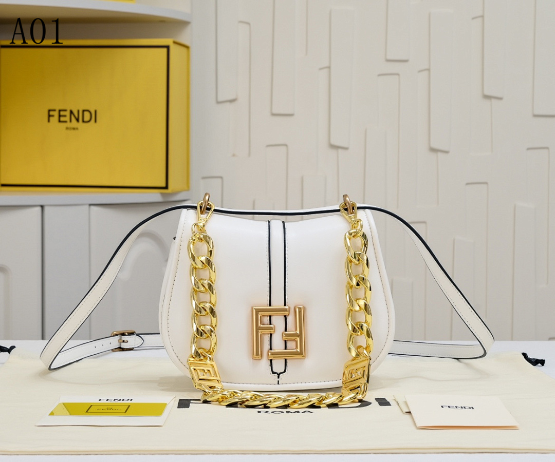 FENDI Baguette Mini Crossbody Bag #2292