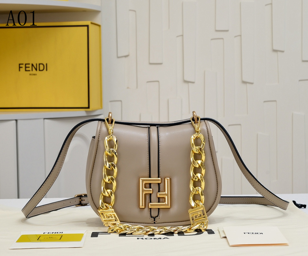 FENDII - Baguette - Mini Leather Shoulder Bag #2467 1 FENDI – Baguette – Mini Leather Shoulder Bag #2467