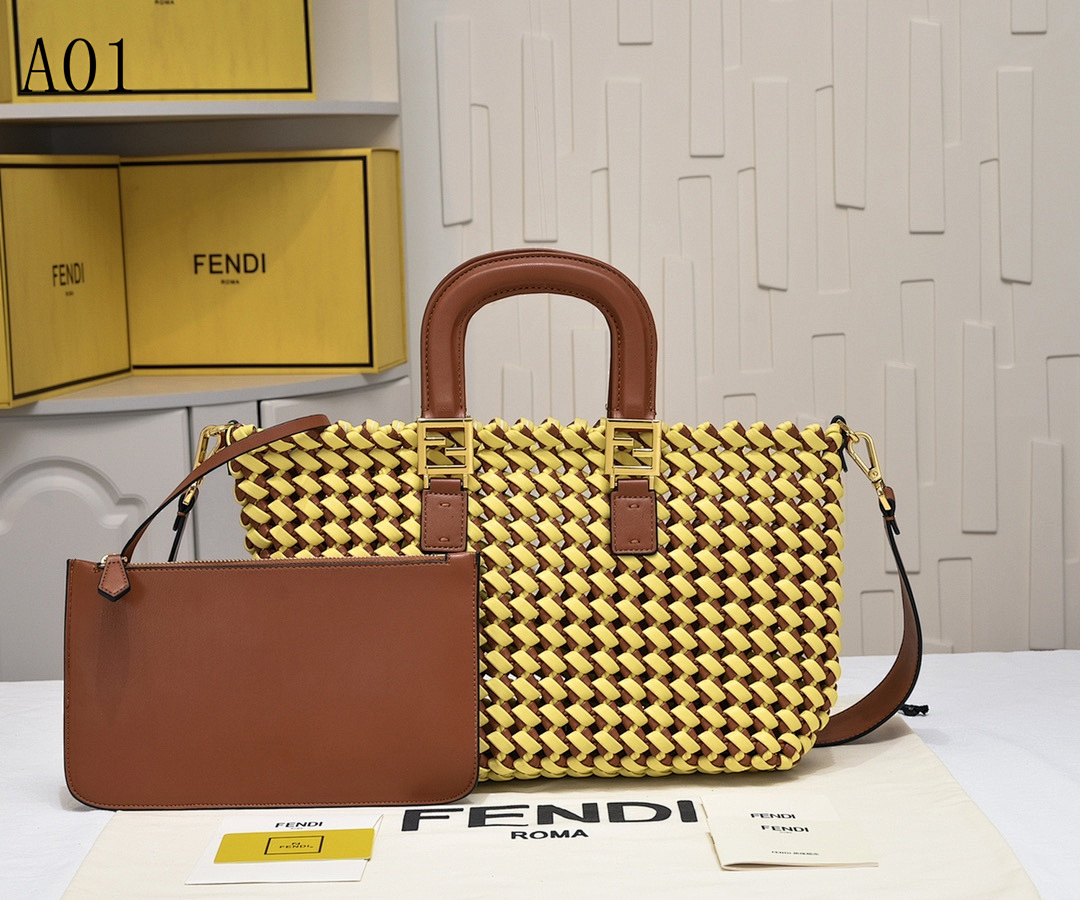FENDI – Baguette Woven Tote #2360