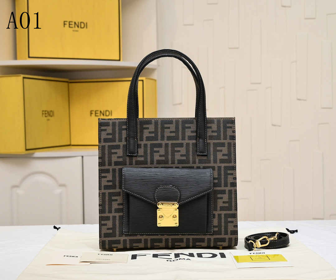 FENDI + Peekaboo + Tote Bag #2343