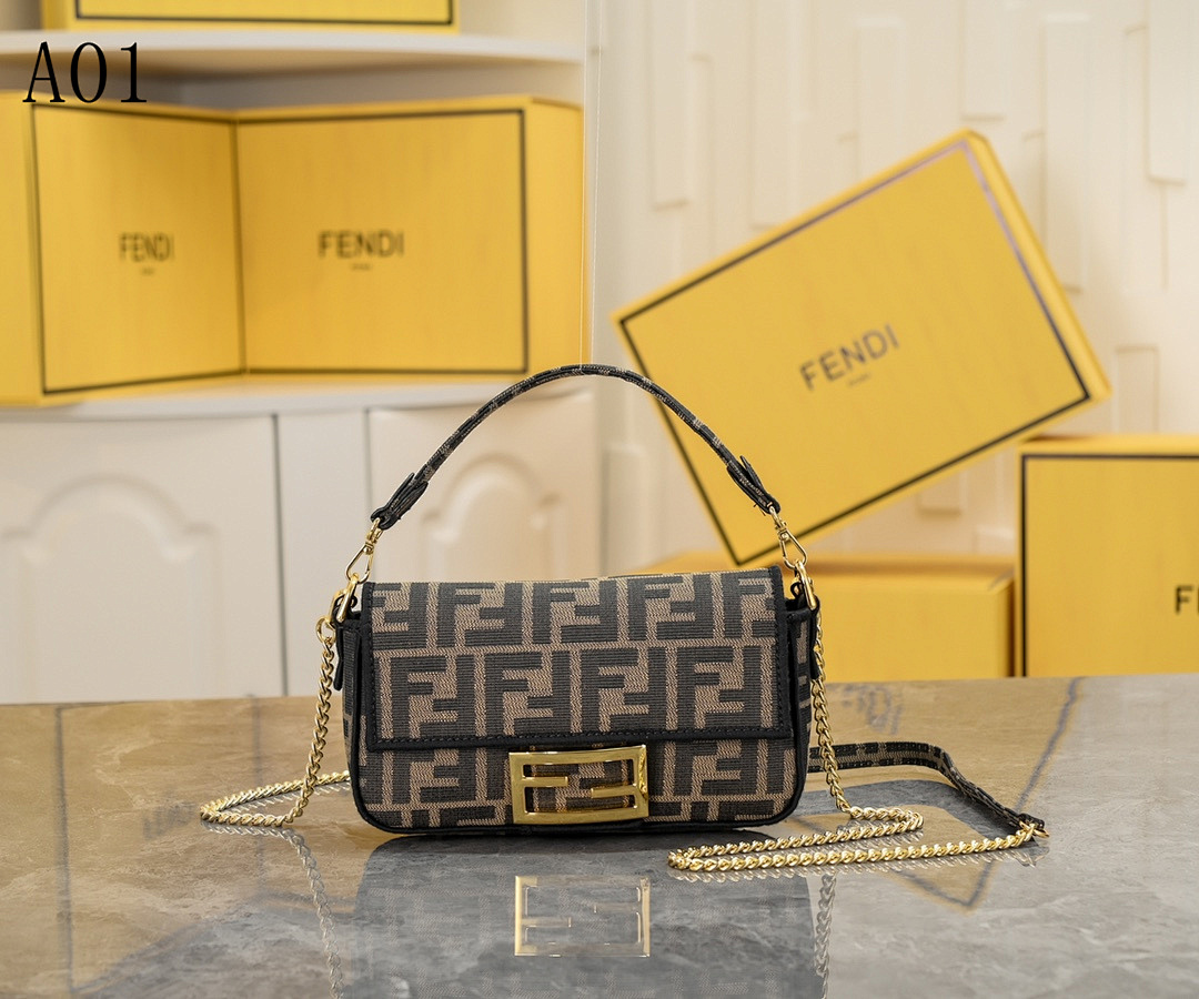 FENDI Baguette Mini Shoulder Bag #2373