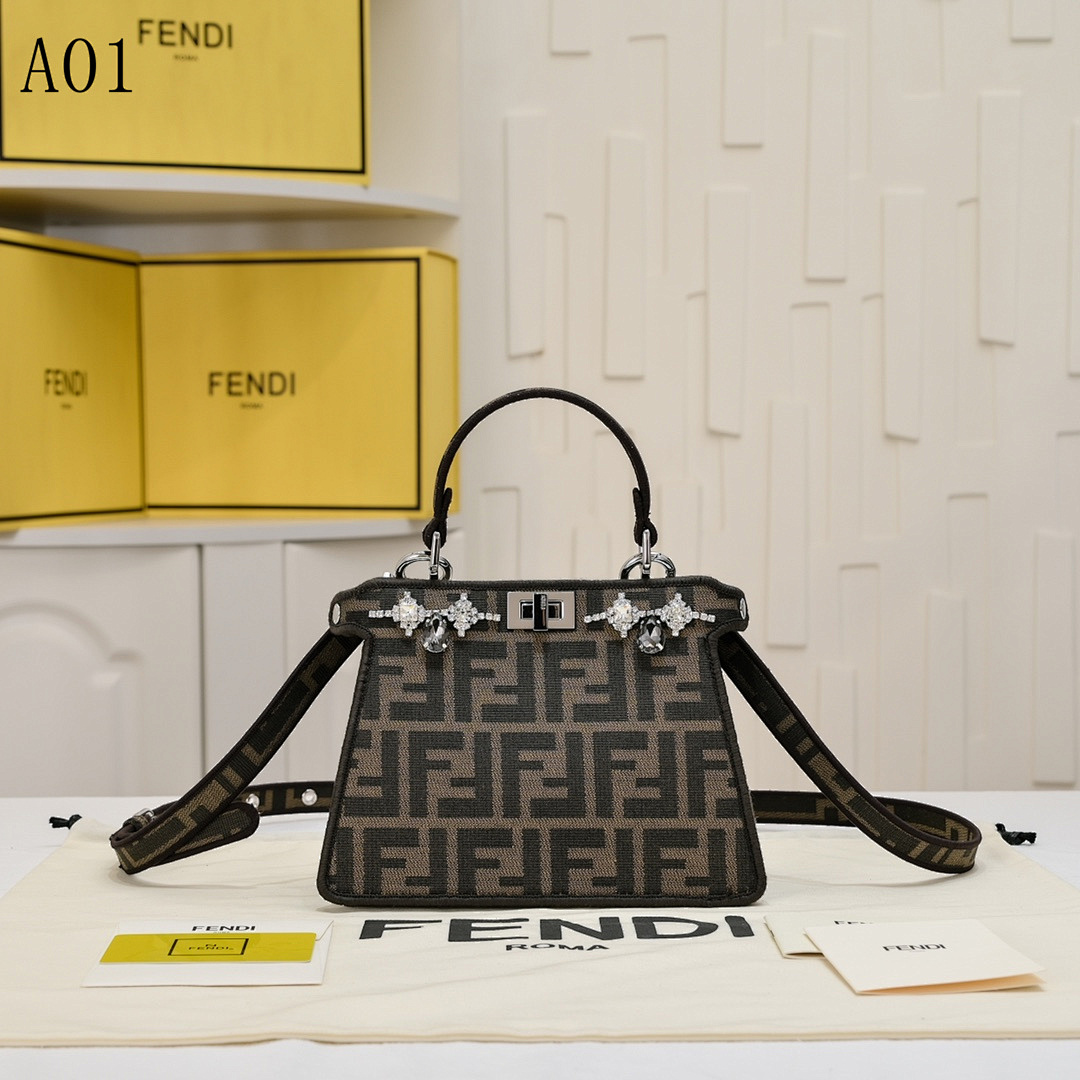 FENDI + A01 + Peekaboo Bag #2383