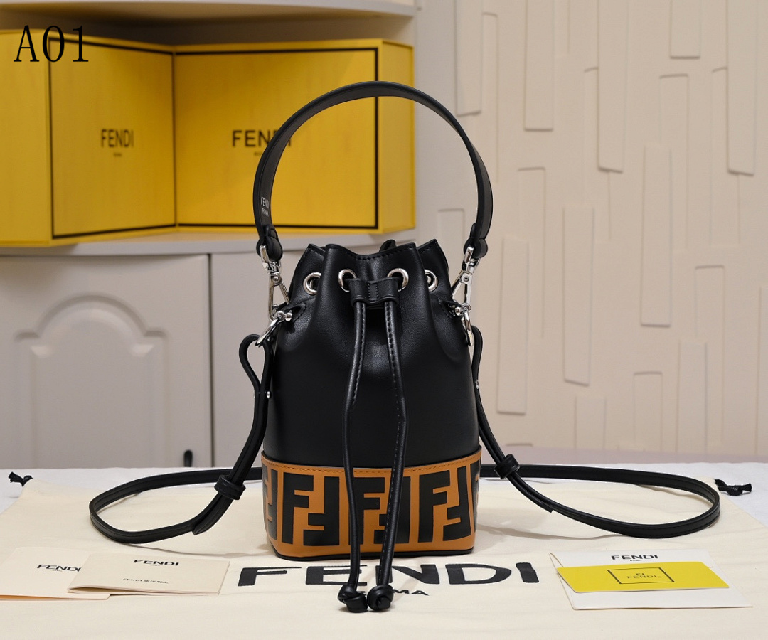 FENDI – Baguette Mini Bucket Bag #2301