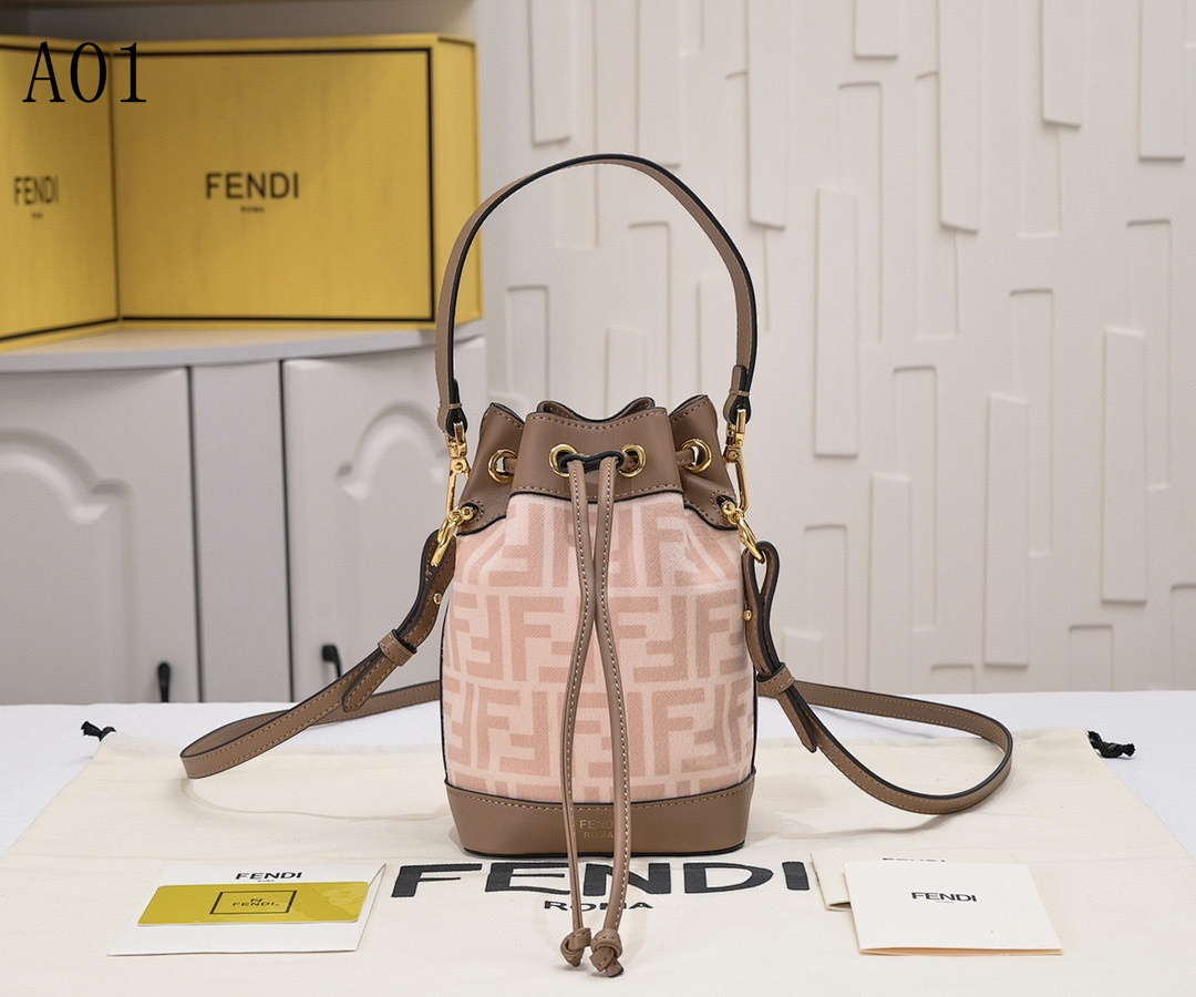FENDI – Mini Baguette Bucket Bag #2400
