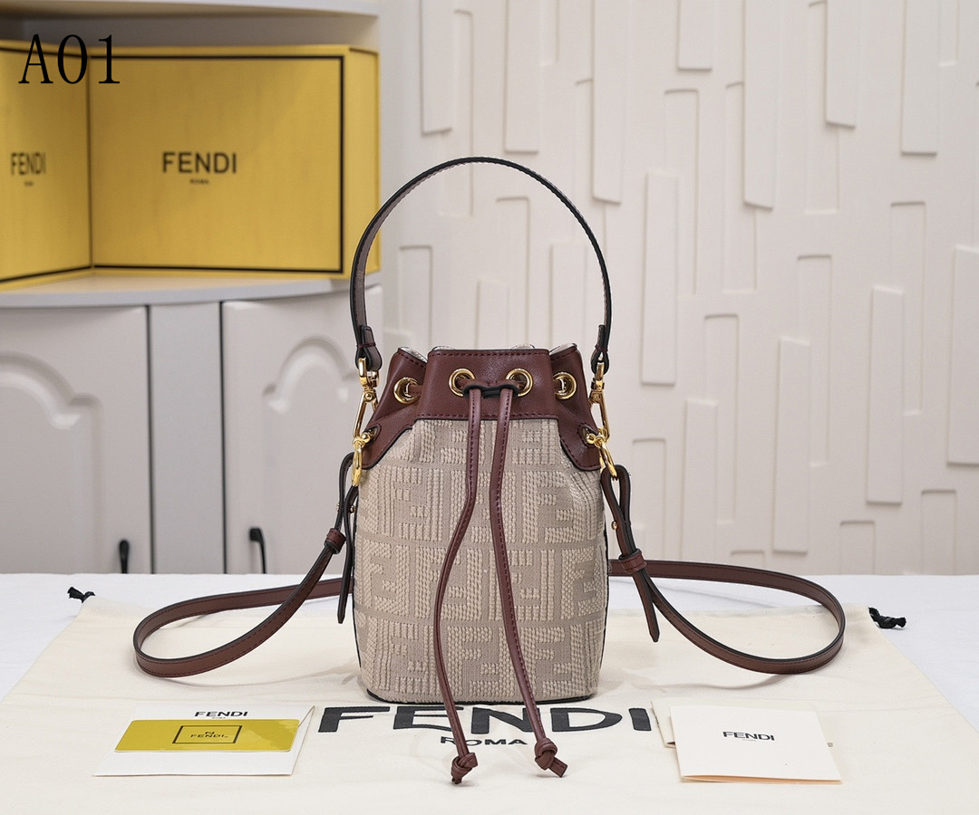 FENDI – Baguette Mini Bucket Bag #2437