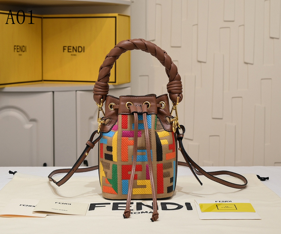 FENDI – Baguette Mini Bucket Bag #2310