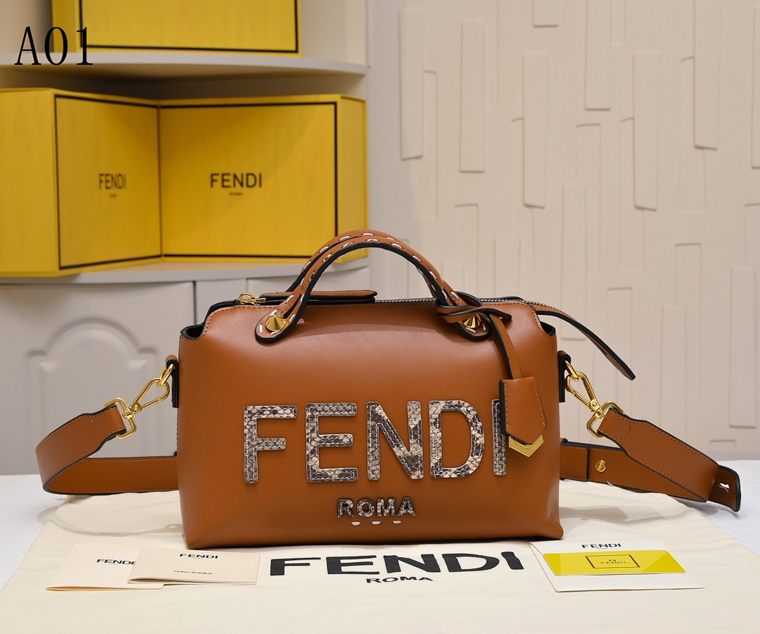 FENDII - Baguette Logo Mini Bag #2344 1 FENDI – Baguette Logo Mini Bag #2344