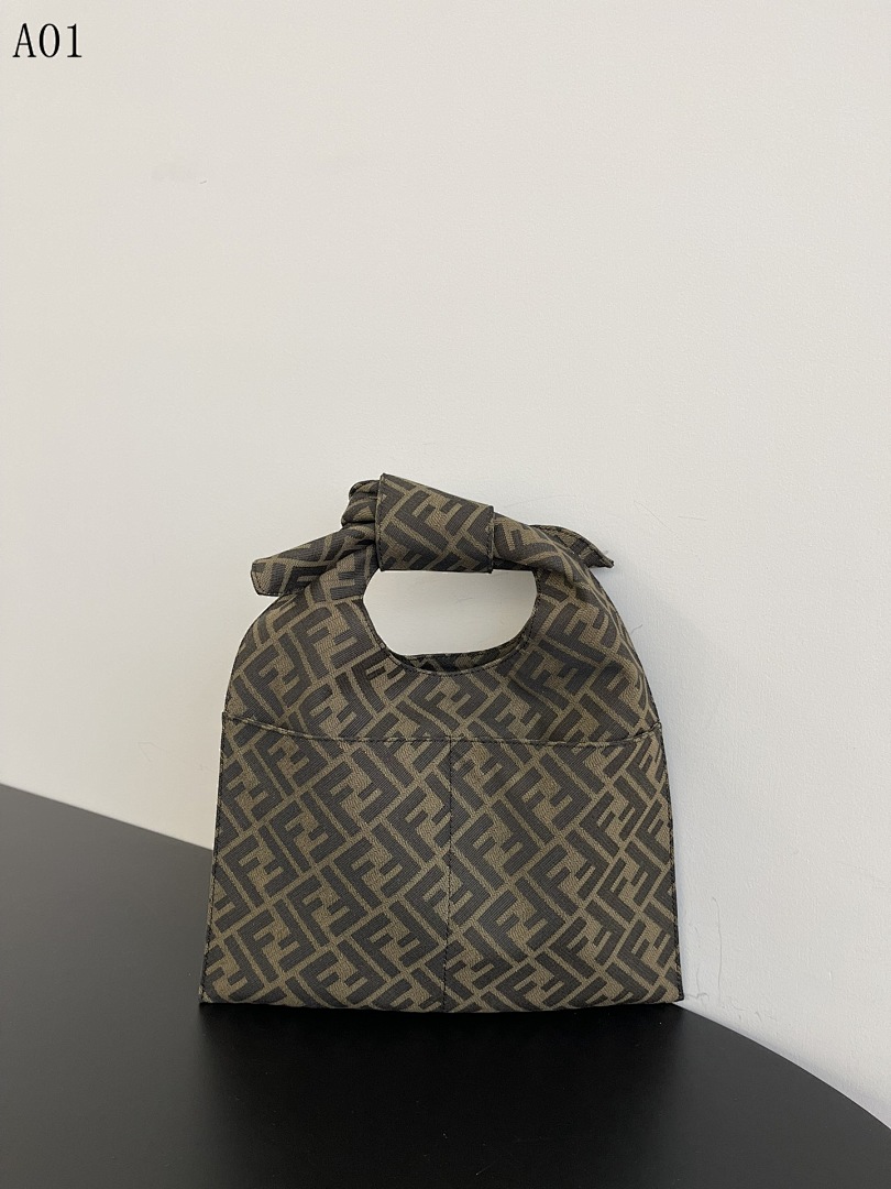 F3ndii – Baguette – Mini FF Logo Tote #2509