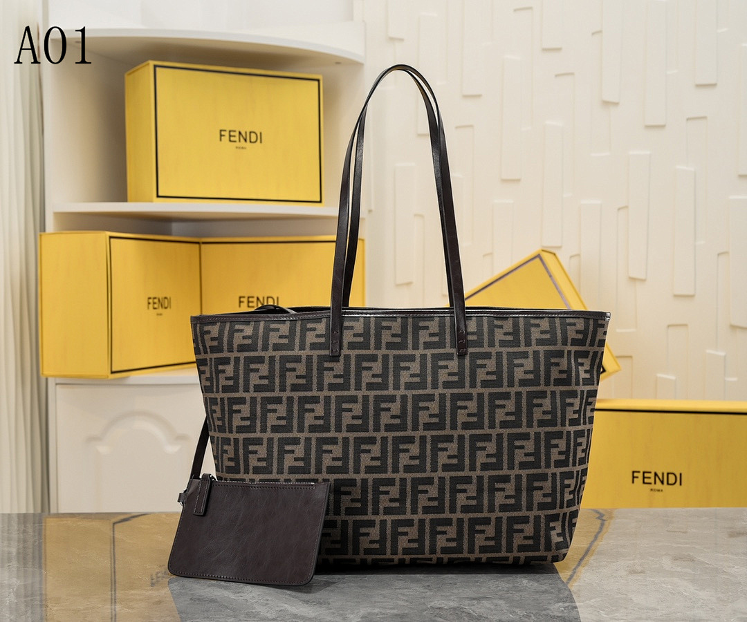 FENDI + A01 + Large Tote Bag #2510