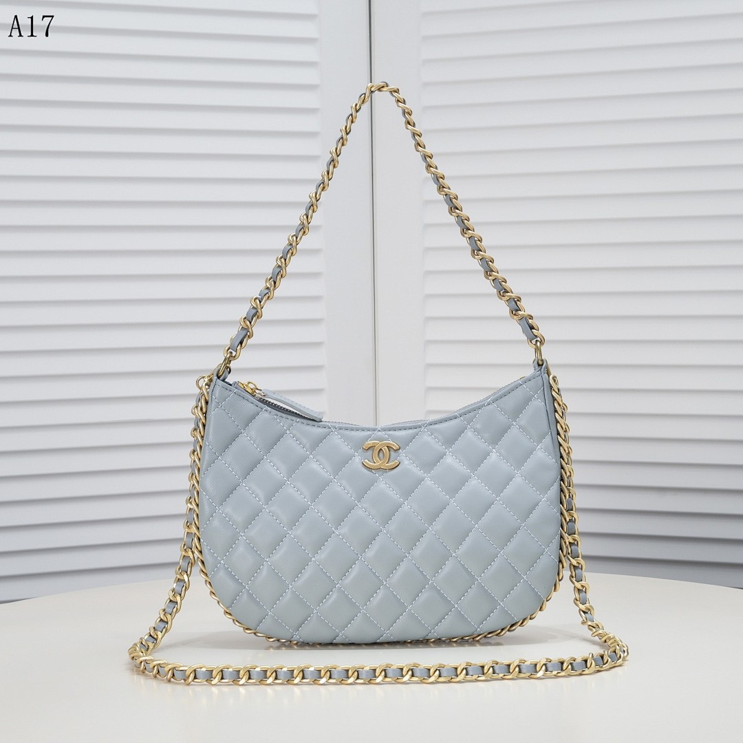 Chan3l Classic Quilted Hobo Bag #2917