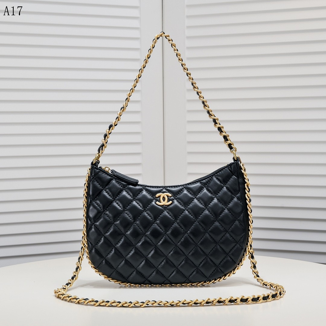 Chan3l Classic Quilted Hobo Bag #2610