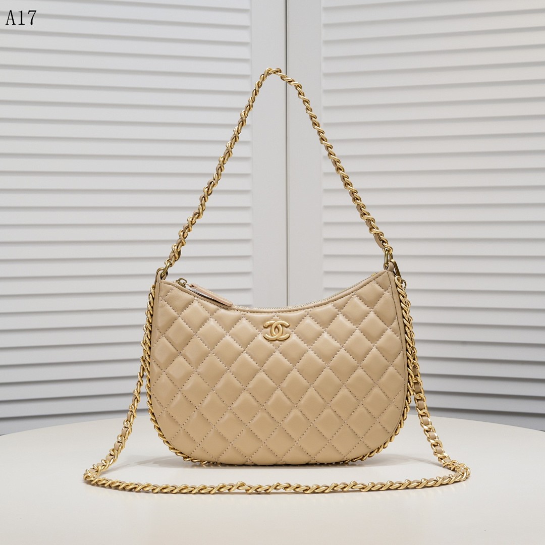 Chan3l Classic Quilted Hobo Bag #2857