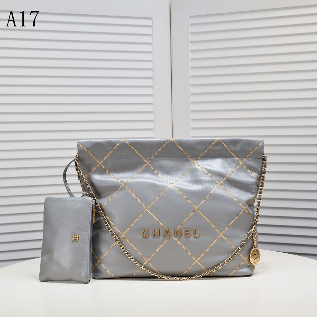 Chan3l A17 Quilted Shoulder Bag #2988