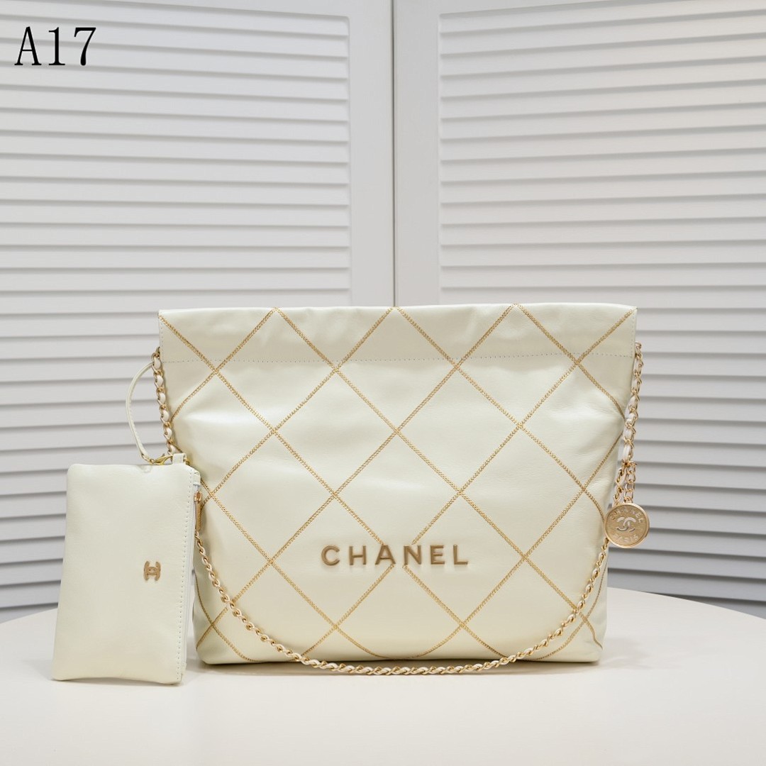 Chan3l A17 Quilted Shoulder Bag #2955