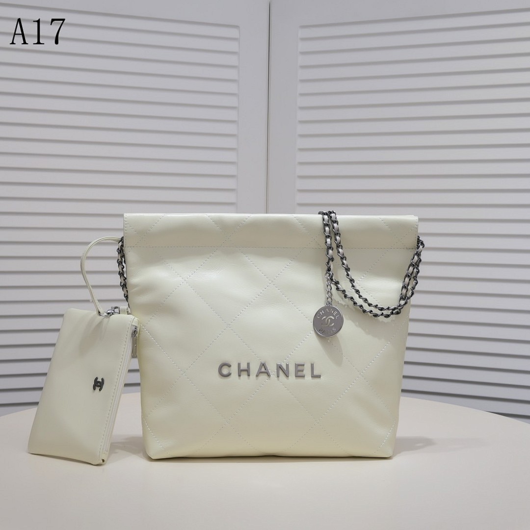 Chan3l A17 Quilted Tote Bag #3026