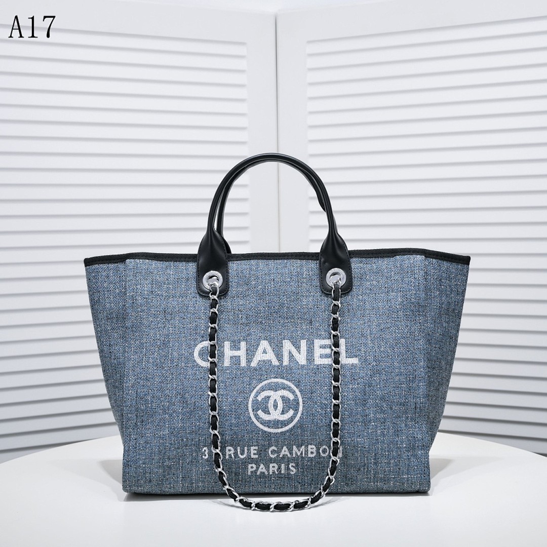 Chan3l Deauville Tote Bag #2791