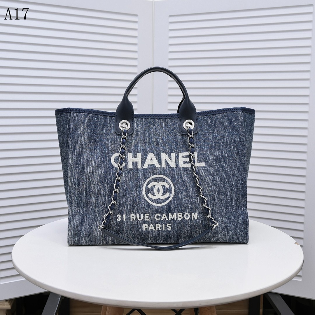 Chan3l Denim Tote Bag #2720
