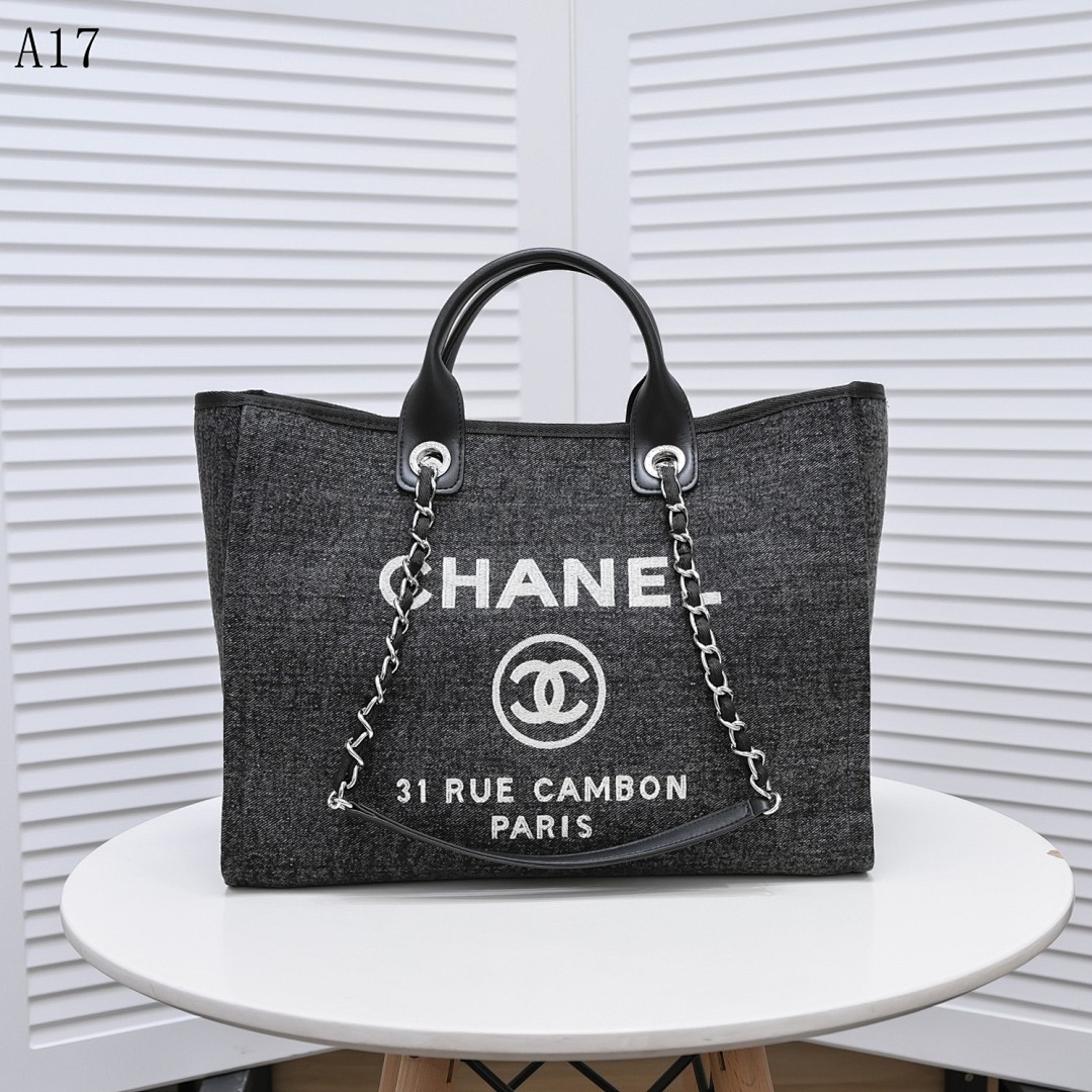 Chan3l 2023 Deauville Tote Bag #2753