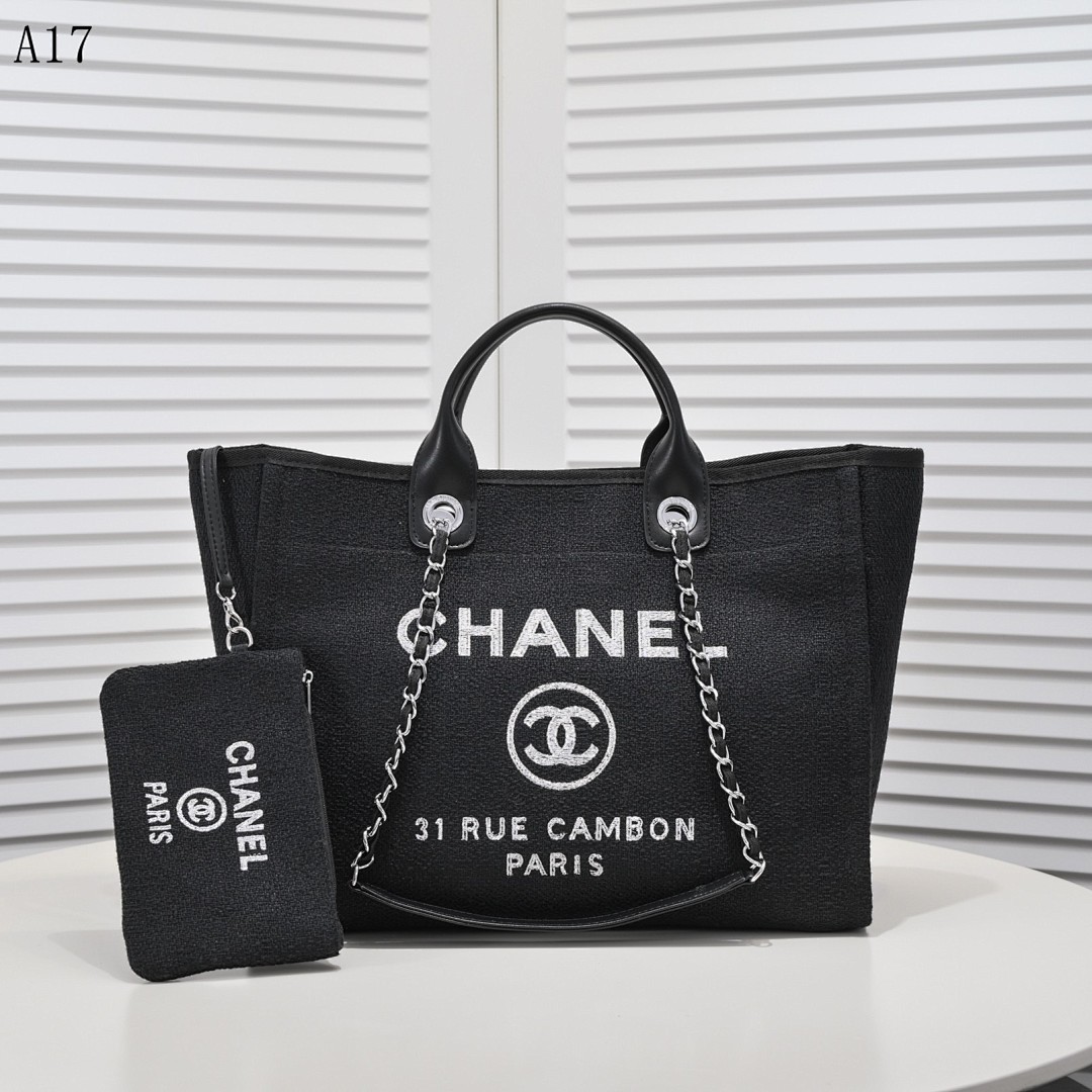 Chan3l 22 Shopping Tote Bag #2609
