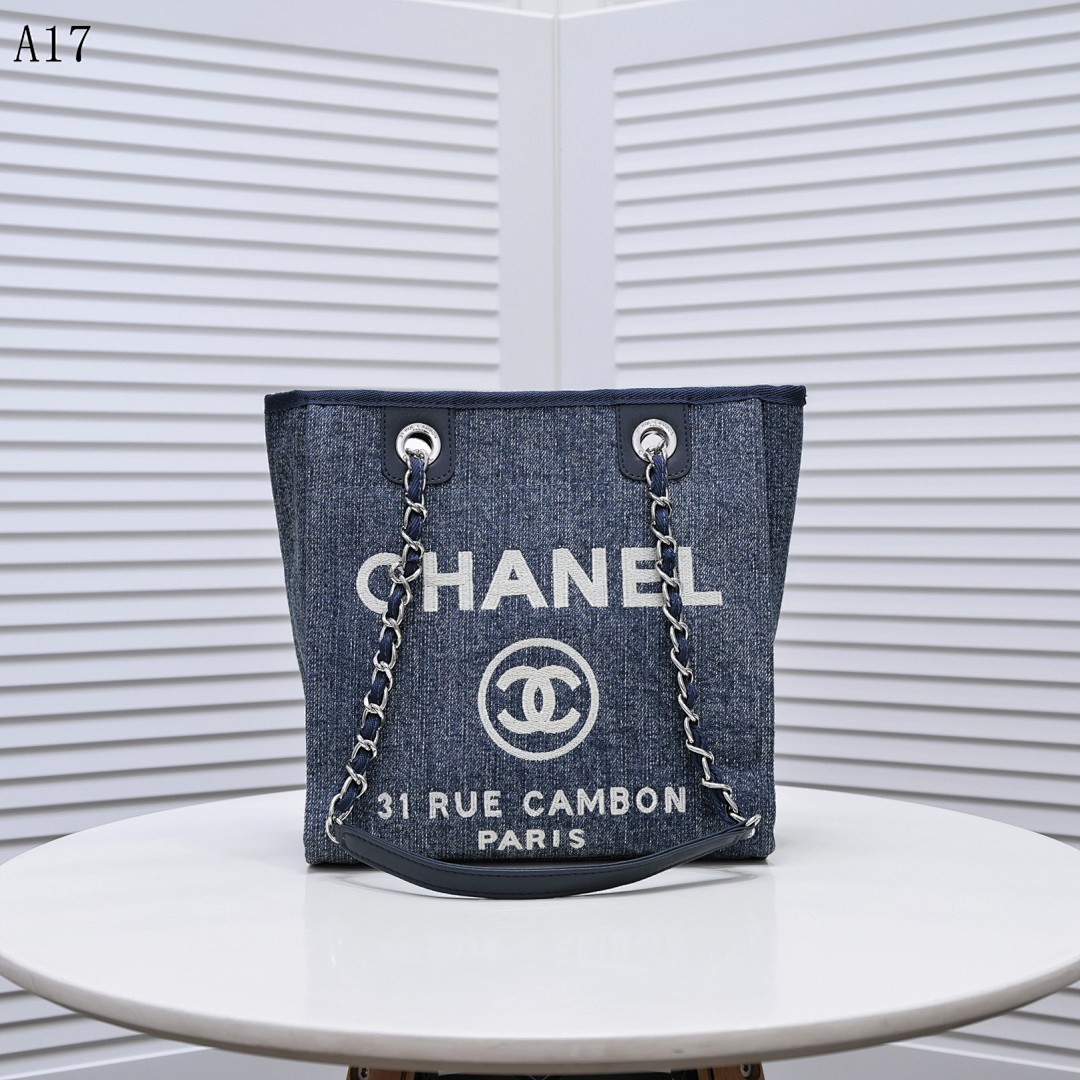 Chan3l Denim Tote Bag #2949 1 Chan3l Denim Tote Bag #2949