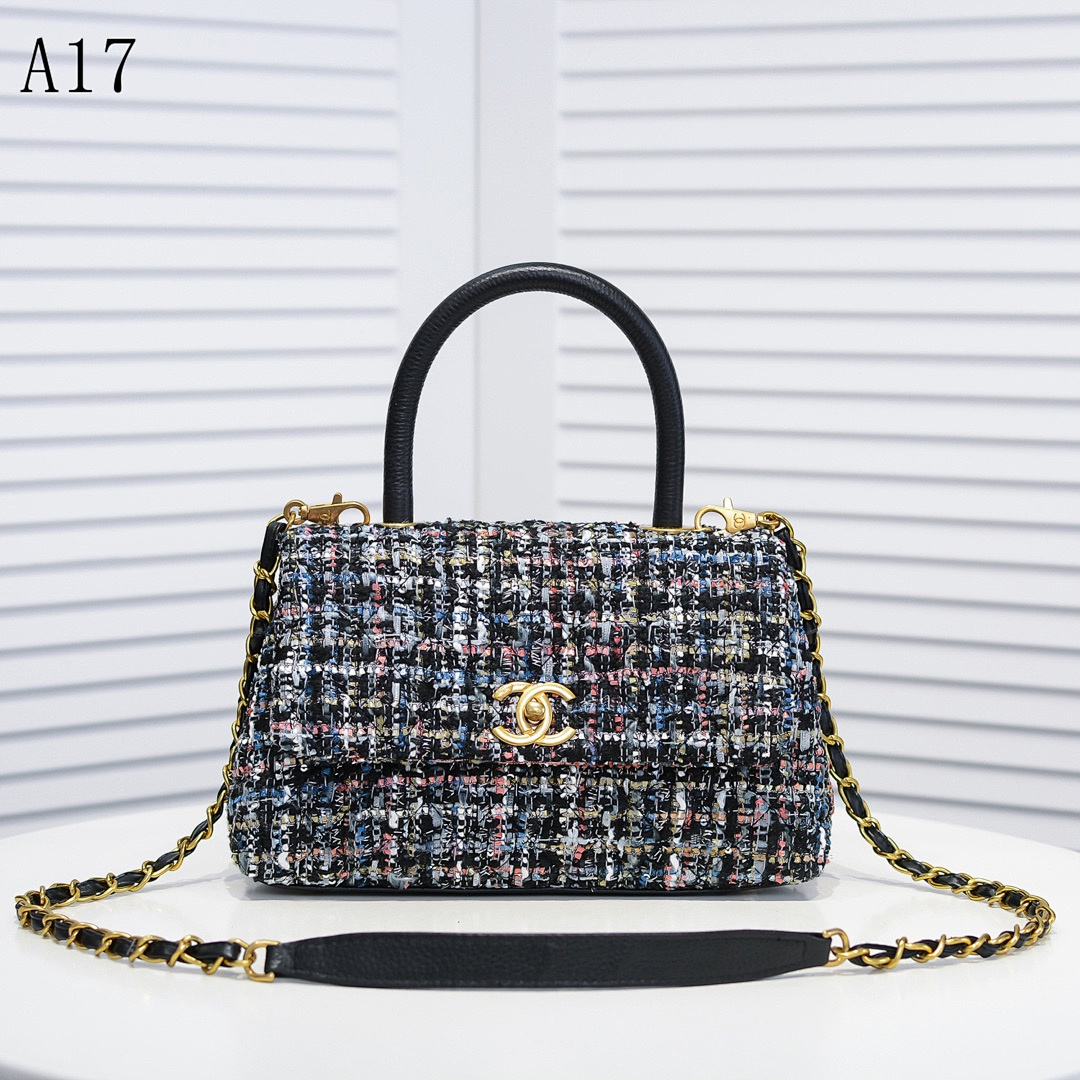 Chan3l Classic Tweed Flap Bag #2616
