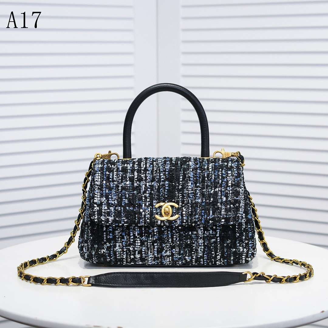 Chan3l Classic Tweed Flap Bag #2975