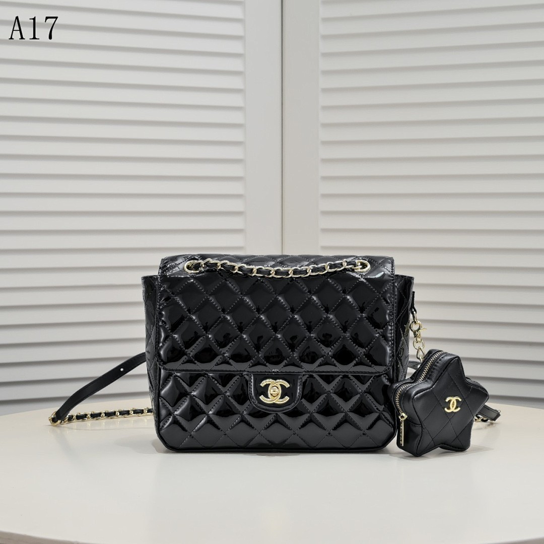 Chan3l Classic Flap Bag with Star Charm #2615