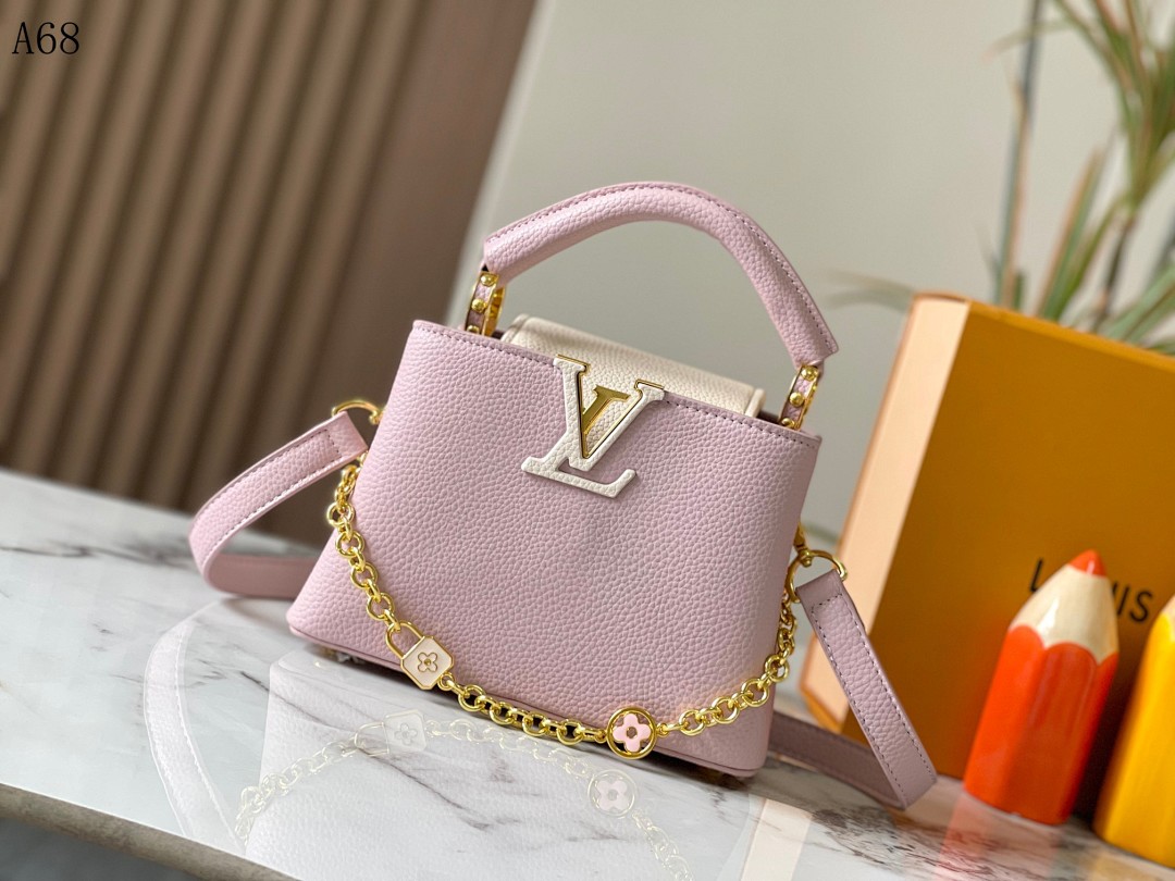 LVutton + A68 + Capucines Mini Bag #4692