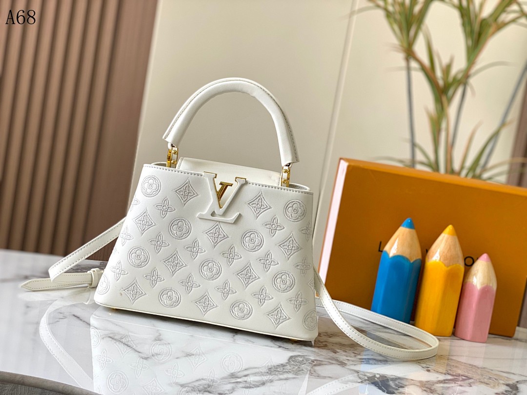 LVutton + A68 + Capucines Mini Bag #3575