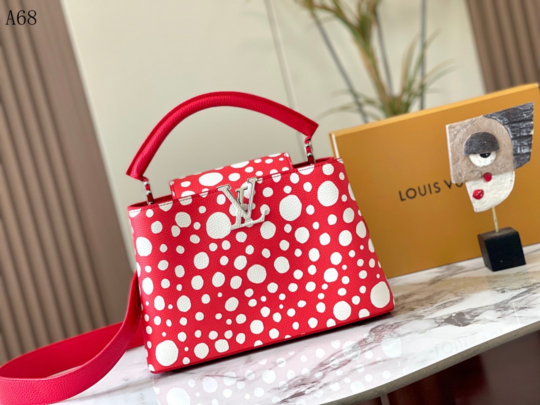 LVutton + A68 + Capucines Bag #3707