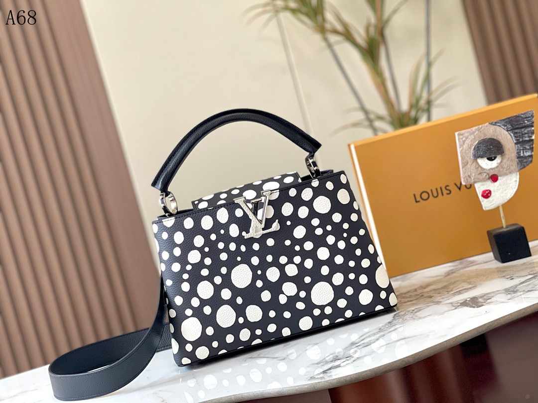 LVutton A68 Capucines Bag #3697 1 LVutton A68 Capucines Bag #3697
