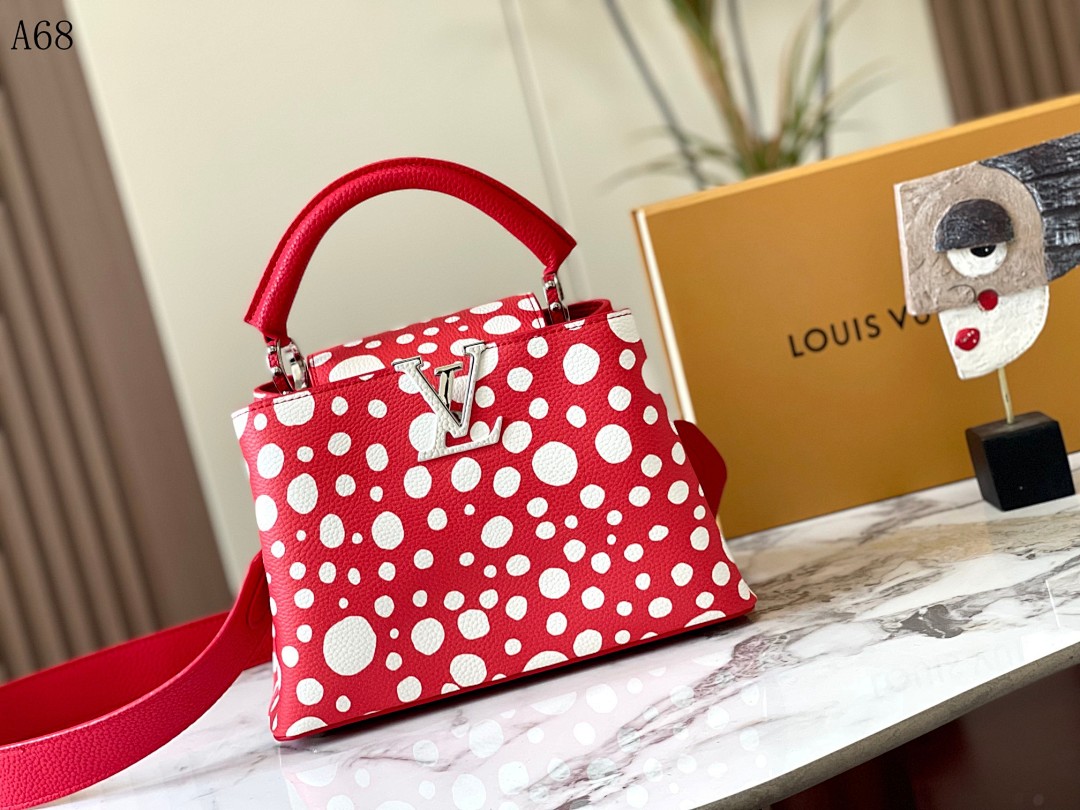 LVutton + A68 + Capucines Bag #4612