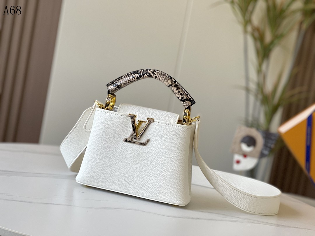 LVutton + A68 + Capucines Mini Bag #4896 1 LVutton + A68 + Capucines Mini Bag #4896