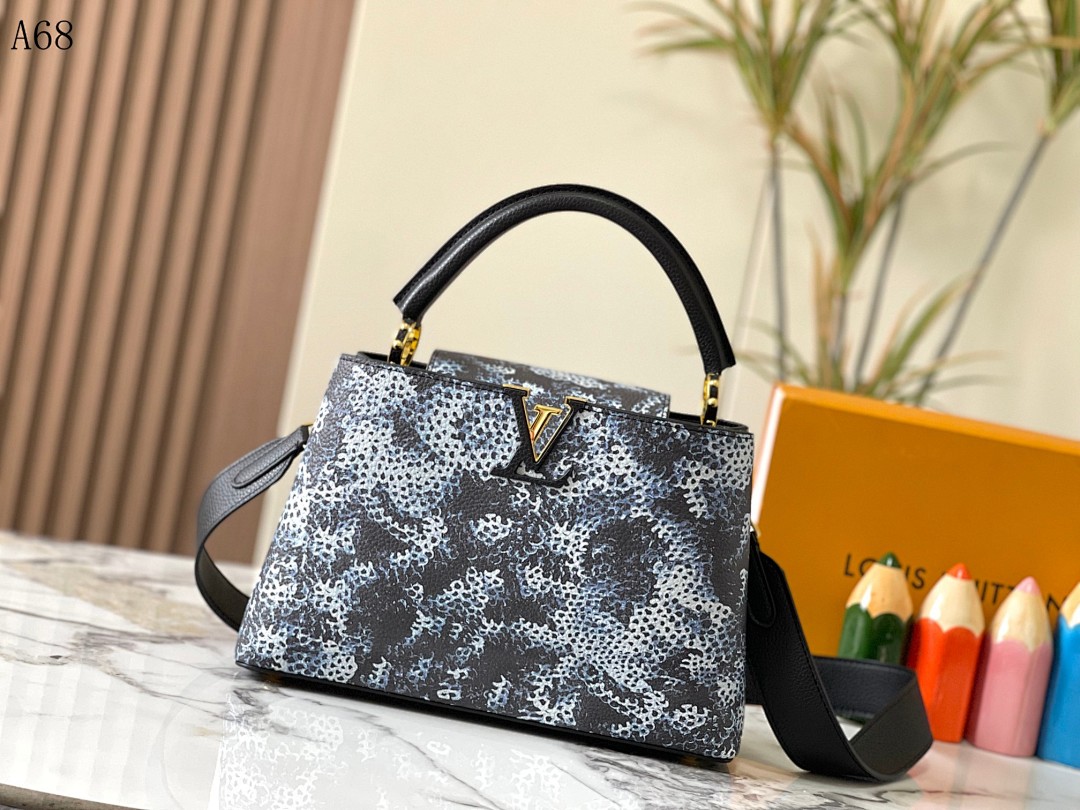 LVutton A68 Capucines Bag #4667 1 LVutton A68 Capucines Bag #4667