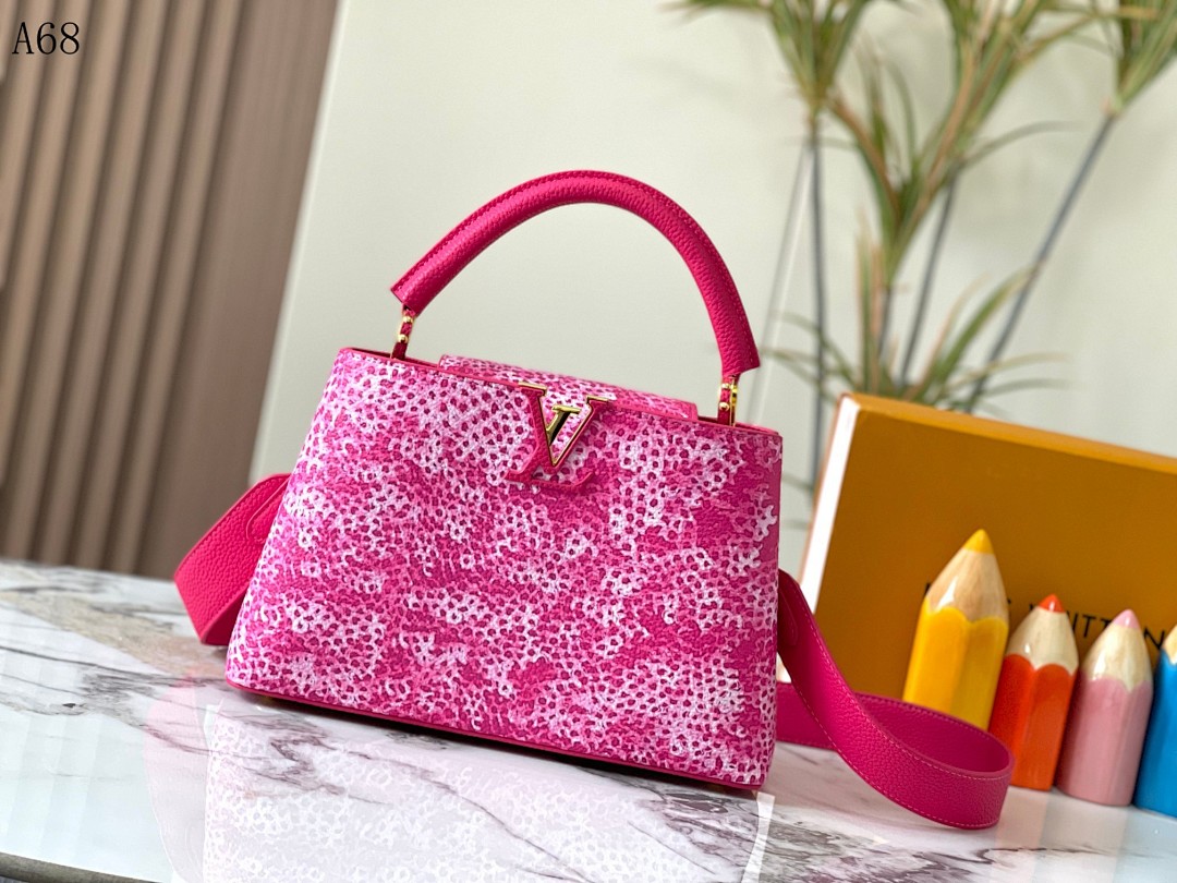 LVutton A68 Capucines Bag #4022