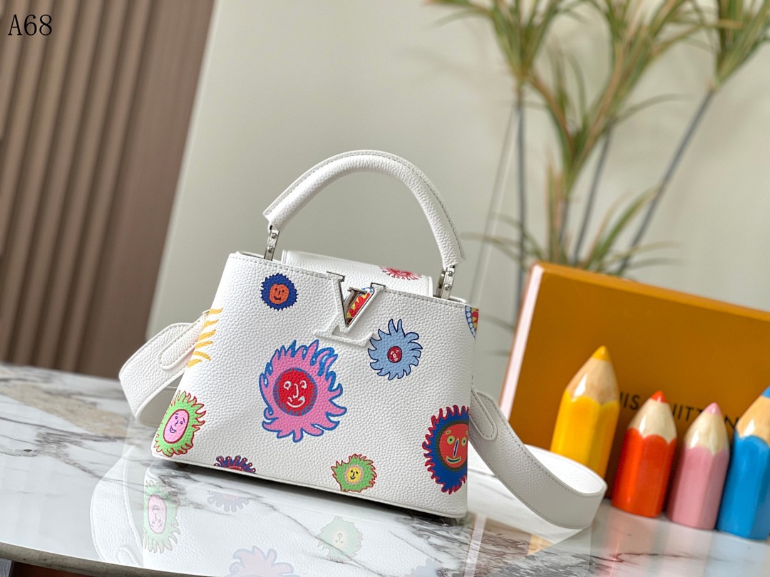 LVutton + A68 + Capucines Bag #4416
