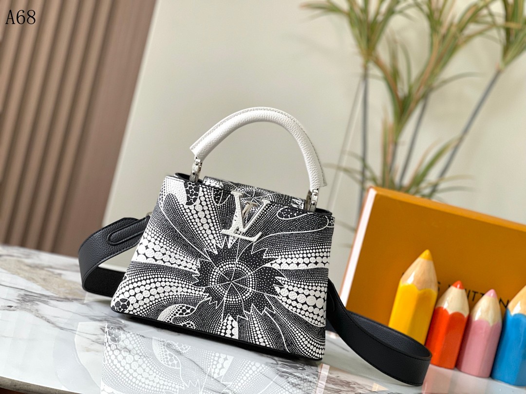 LVutton + A68 + Capucines Bag #4786