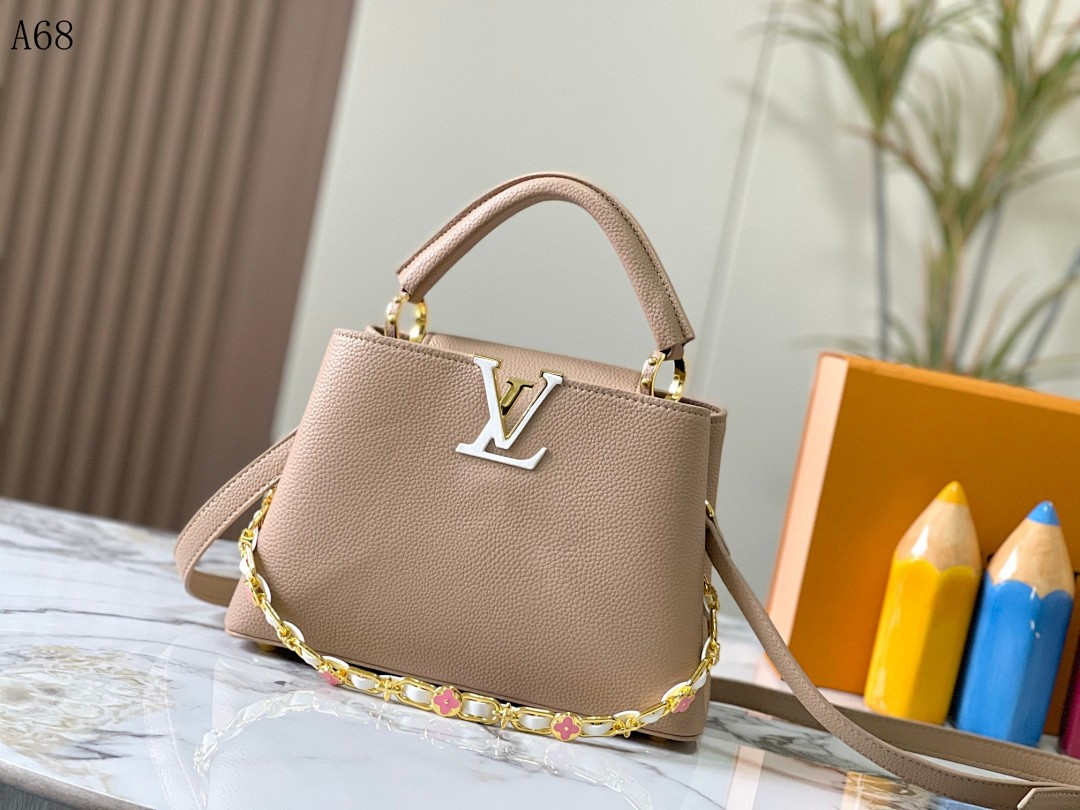 LVutton A68 Capucine Bag #4814 1 LVutton A68 Capucine Bag #4814