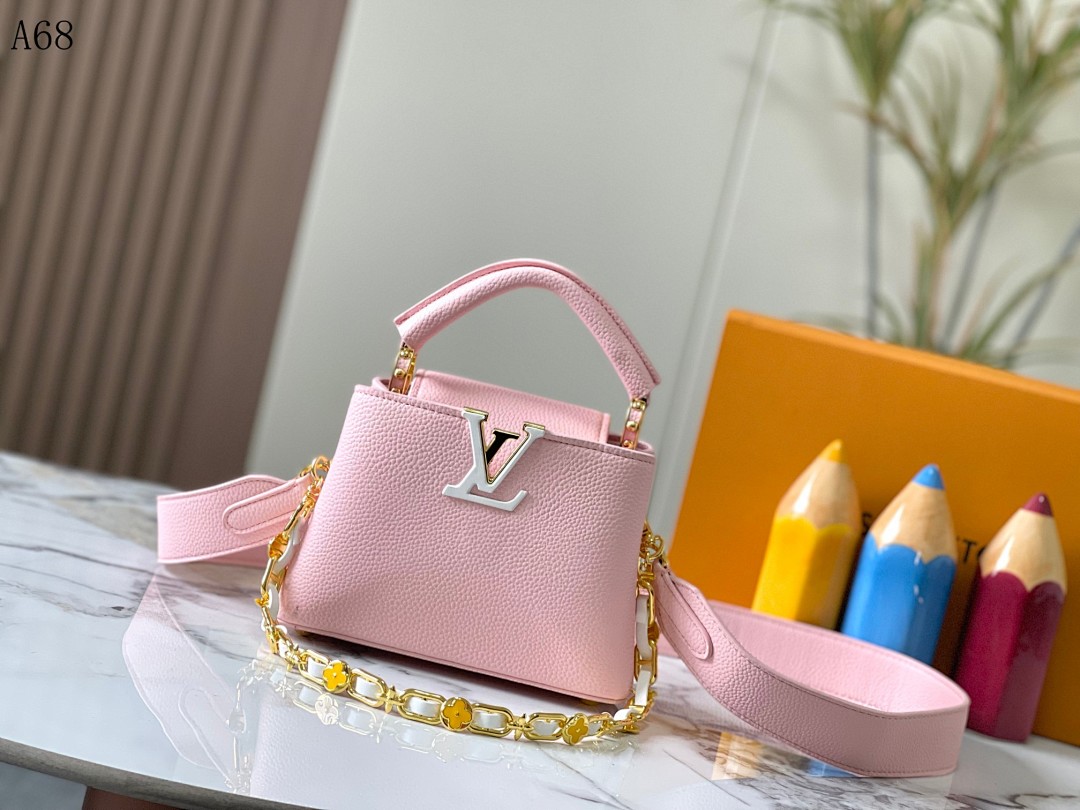 LVutton + A68 + Capucines Mini Bag #3758