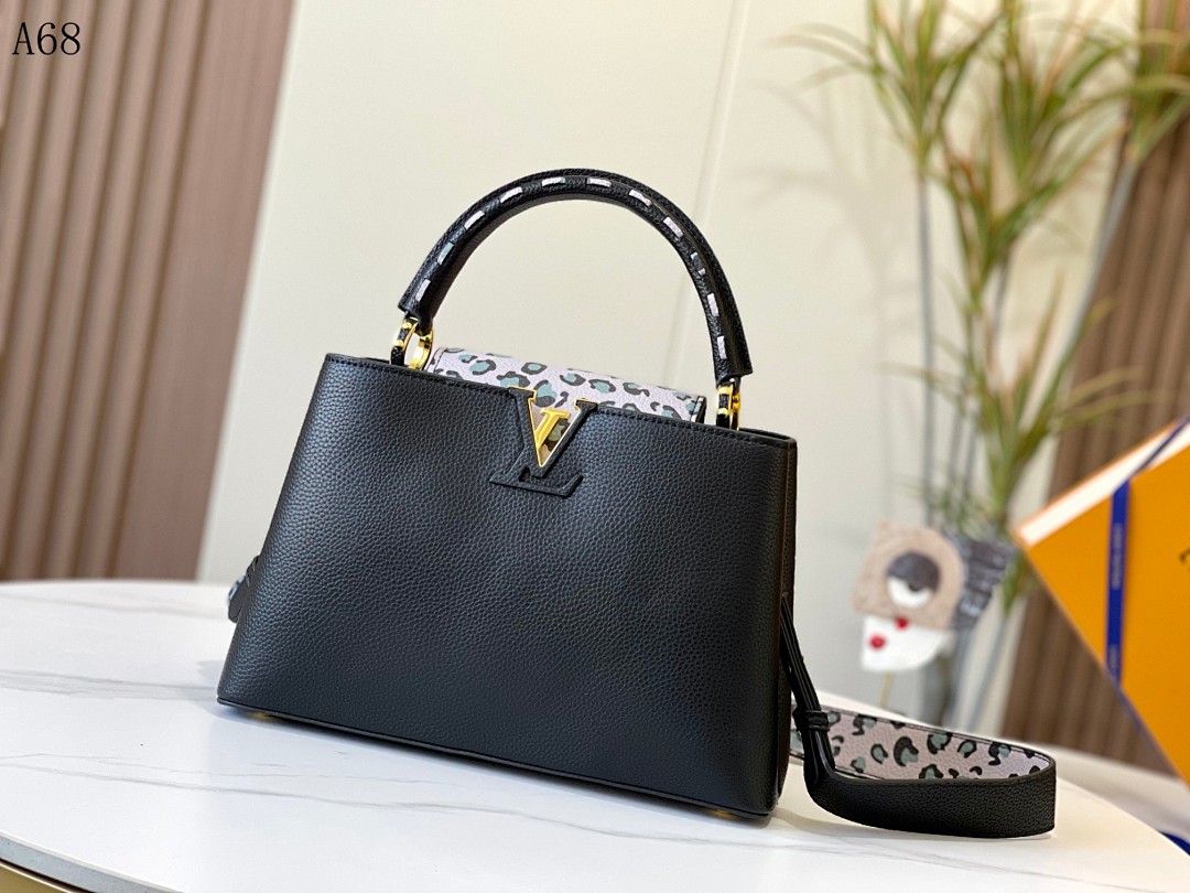 LVutton + A68 + Capucines Bag #4432