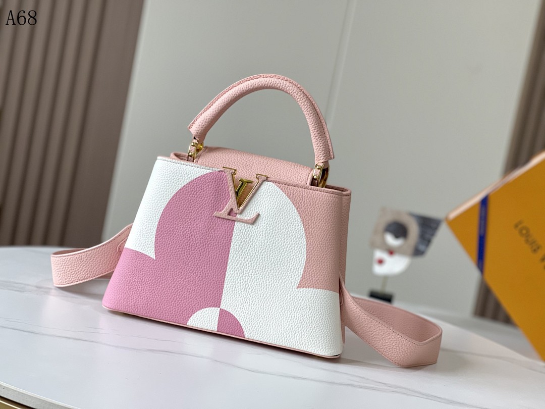 LVutton + A68 + Capucines Bag #4027