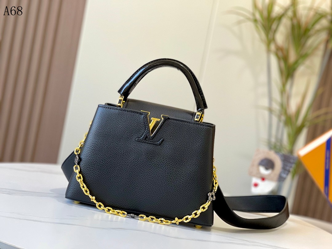 LVutton + A68 + Capucines MM Bag #4277