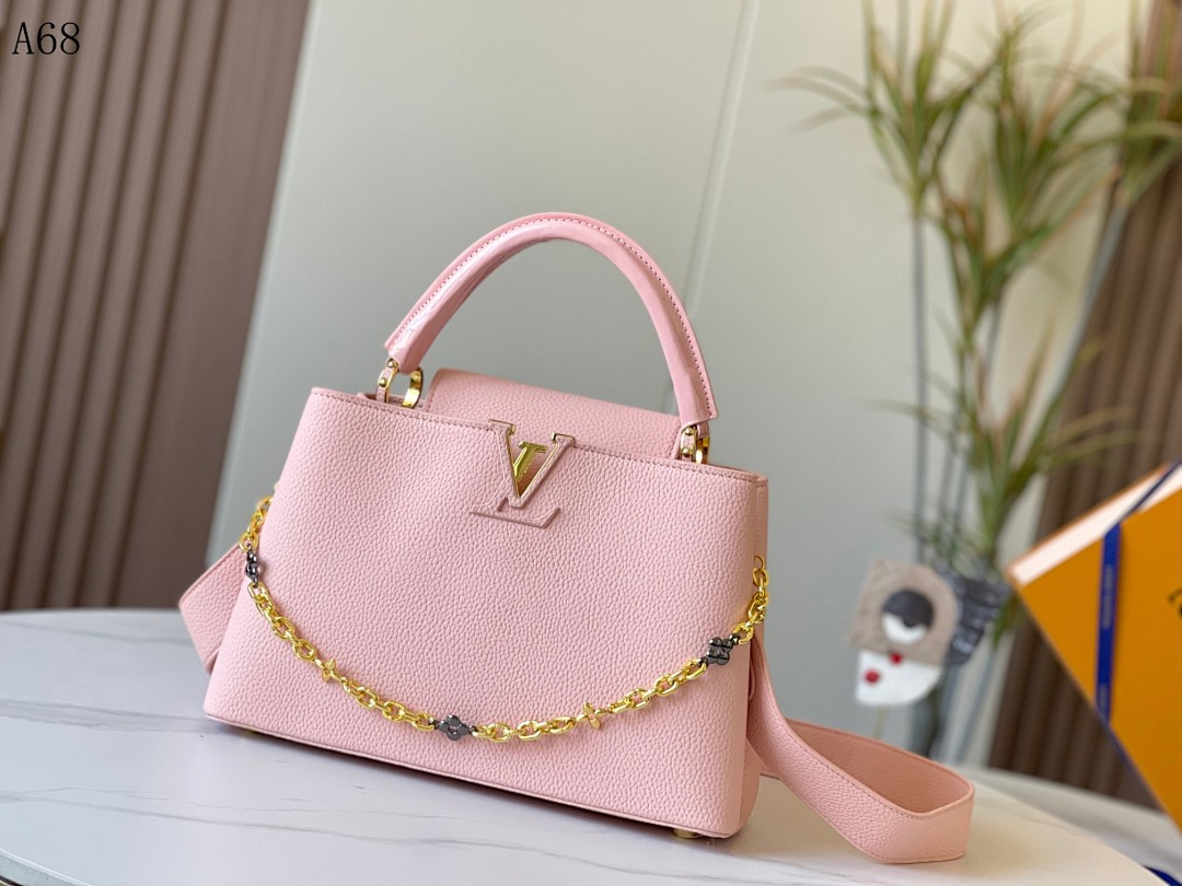 LVutton + A68 + Capucines Bag #3993