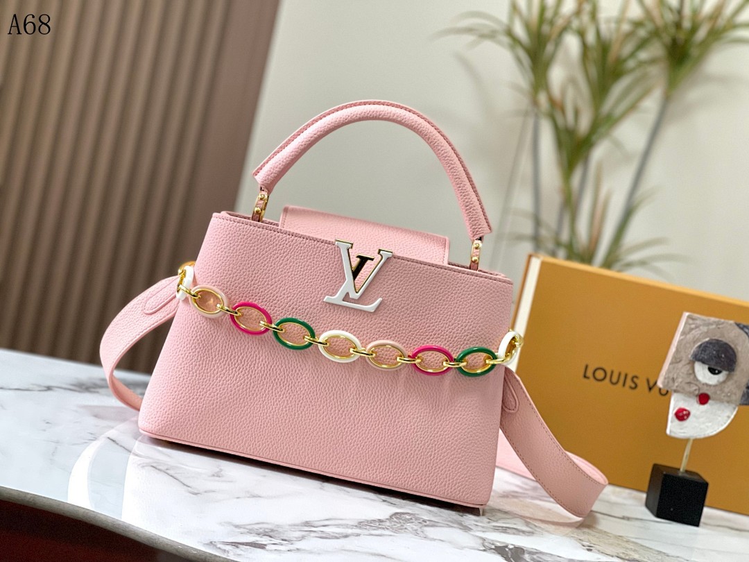 LVutton A68 Capucines Bag #4900
