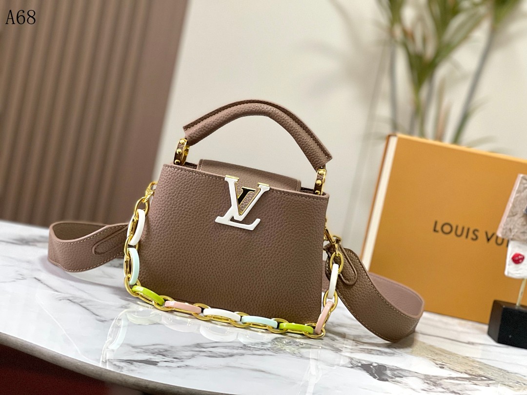 LVutton A68 Capucines Bag #4413 1 LVutton A68 Capucines Bag #4413