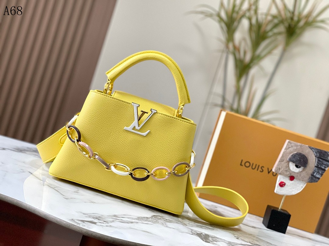 LVutton A68 Capucines Bag #3958 1 LVutton A68 Capucines Bag #3958