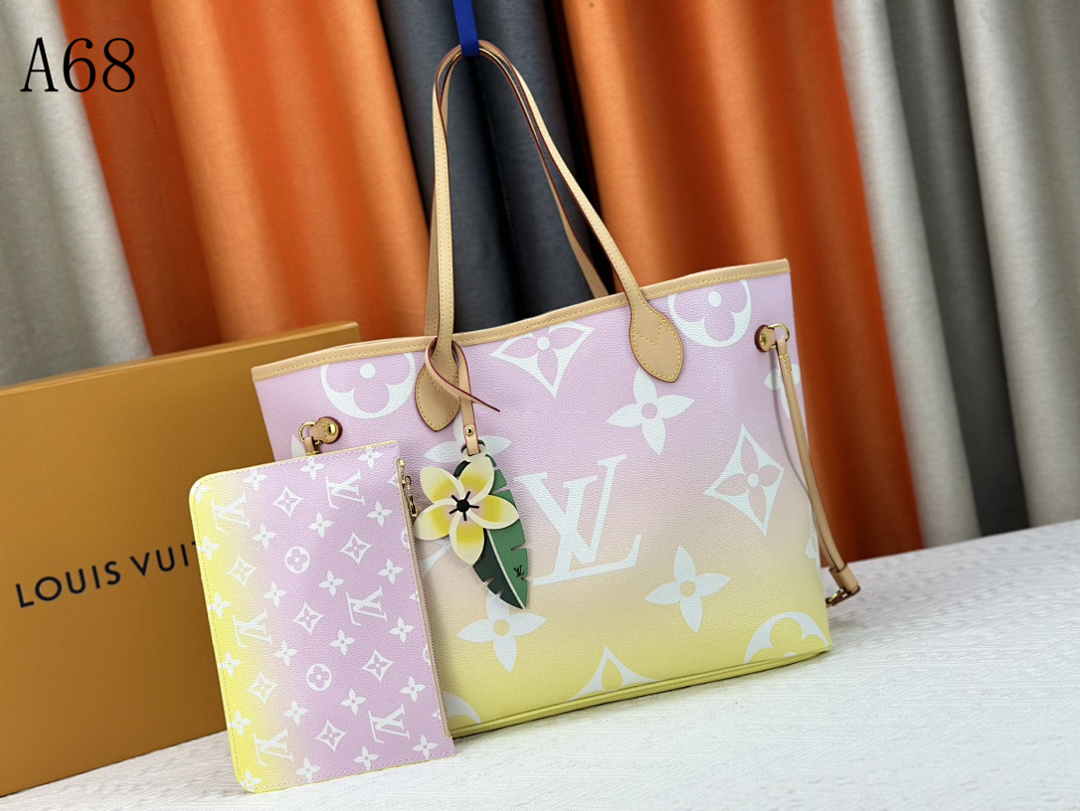 LVutton A68 Neverfull Bag #4697